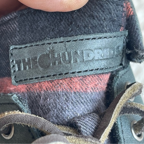 The Hundreds High Top Men's Blue and Brown Casual Sneakers Size 9.5 - Picture 10 of 13